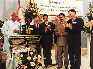 Kanada Sri Chinmoy Békevirág Nemzet